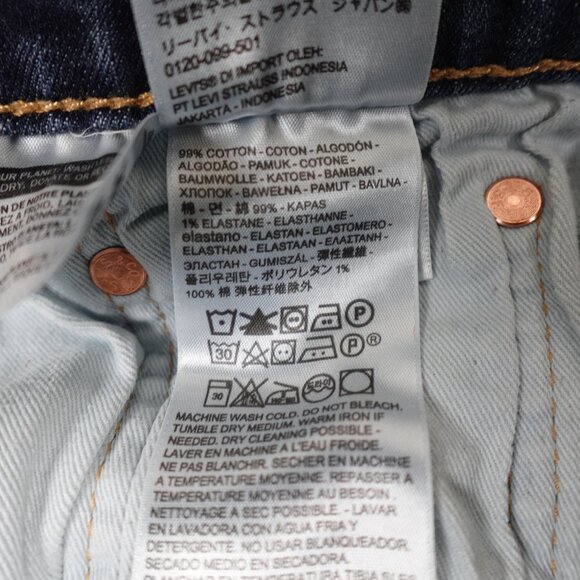 Levi's Premium 502 Jeans Men's 33x30 Taper Fit Stretch Denim - Picture 5 of 12